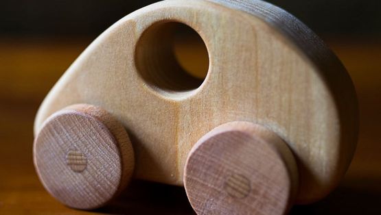 Wooden car