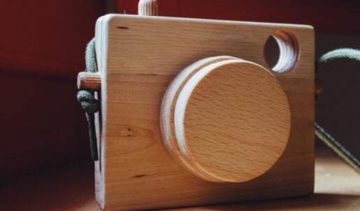 Wooden camera